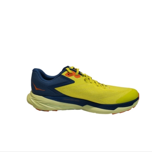 New Hoka One One Zinal Evening Primrose Blue Coral Men's Size12D - Picture 4 of 14
